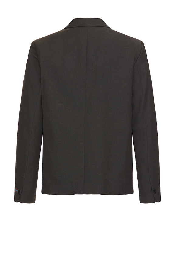 view 2 of 4 Relaxed Twill Blazer in Coffee Melange