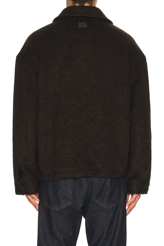 view 2 of 4 Short Wool Coat in Demitasse