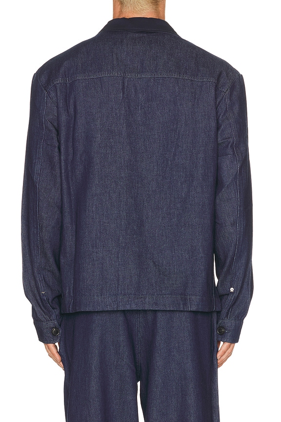 view 2 of 5 CHAQUETA in Washed Indigo