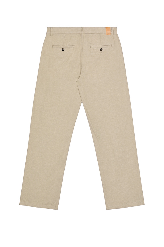 view 2 of 5 Relaxed Straight Fit Trouser in Plaza Taupe
