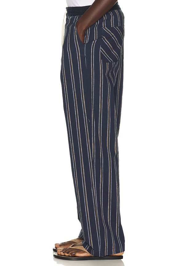 view 2 of 6 PANTALONES in Sky Captain Stripe