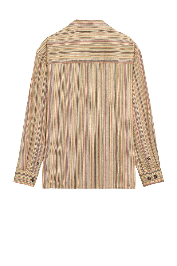 view 2 of 4 Structured Shirt in Multicolor Stripe