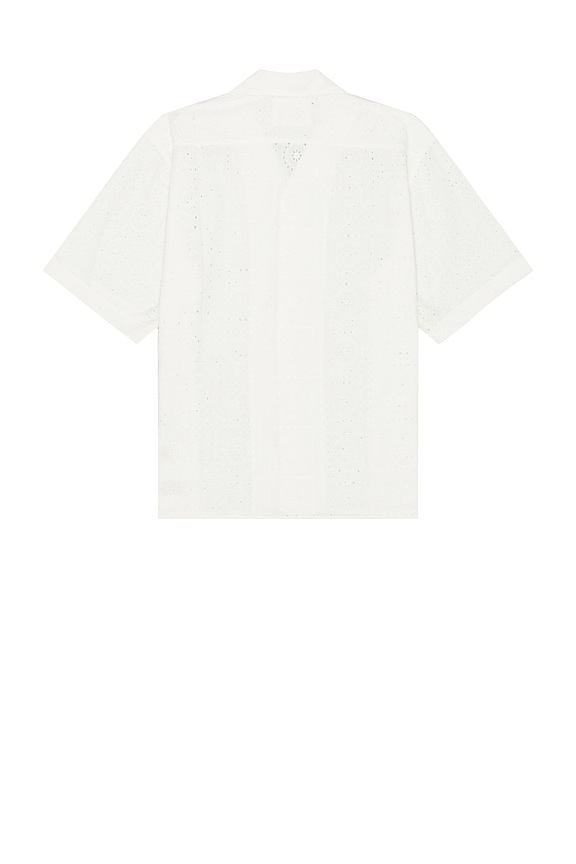 view 2 of 3 Regular Fit Broiderie Shirt in Swan