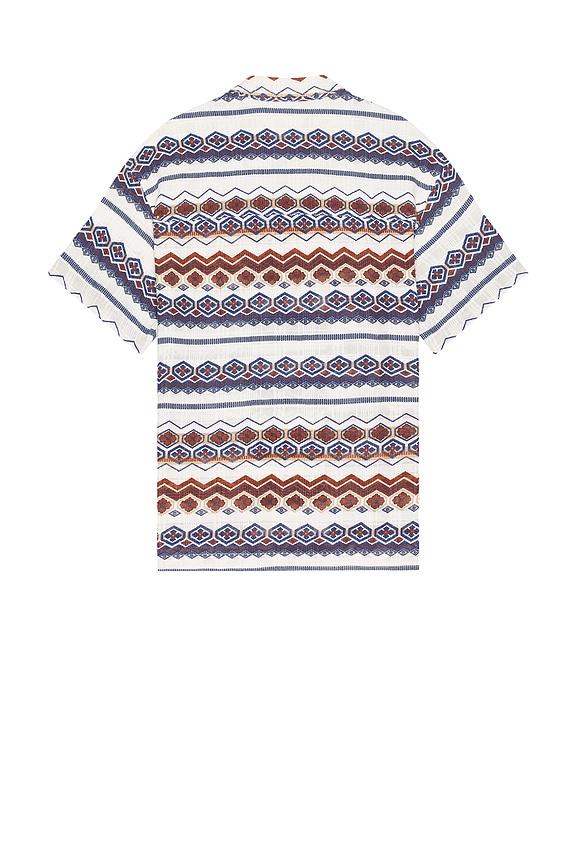 view 2 of 4 РУБАШКА in Red & Blue Multi