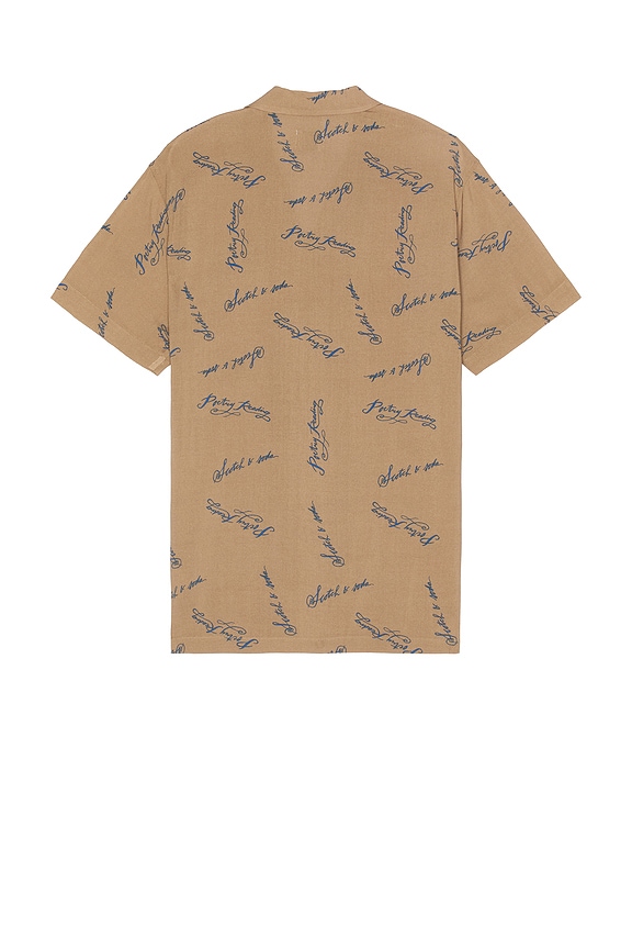 view 2 of 4 Camp Collar Shirt in Poetry Night Reading