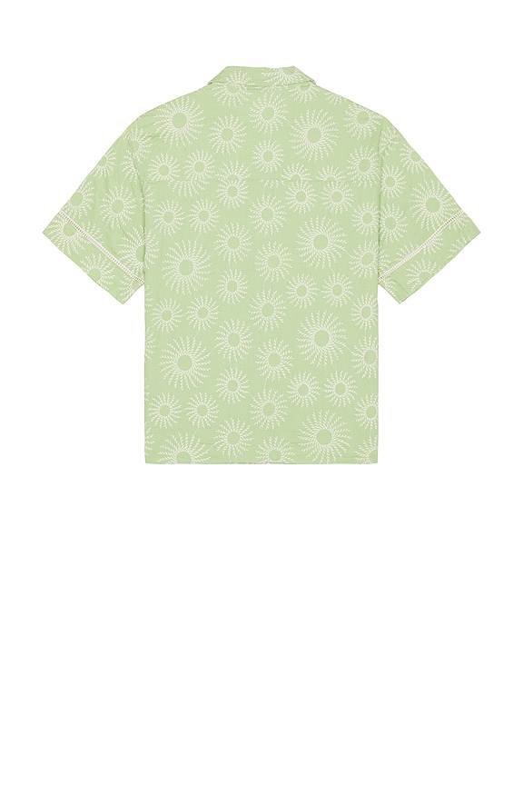 view 2 of 5 Aop Short Sleeve Shirt in Pistachio
