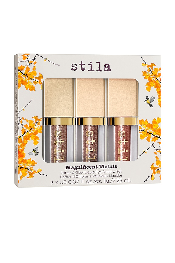 view 2 of 2 Magnificent Metals Glitter & Glow Liquid Eye Shadow Set in 