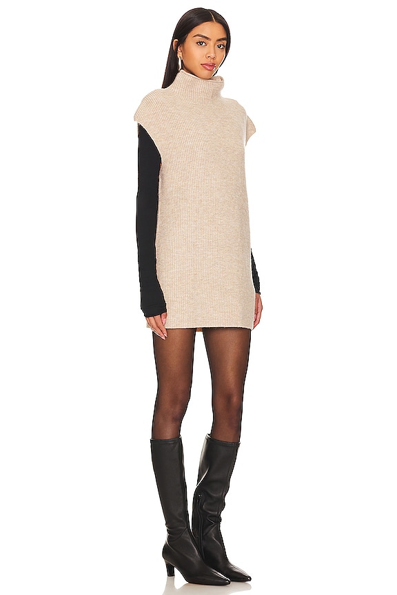 view 2 of 3 VESTIDO TÚNICA CELINE in Oat