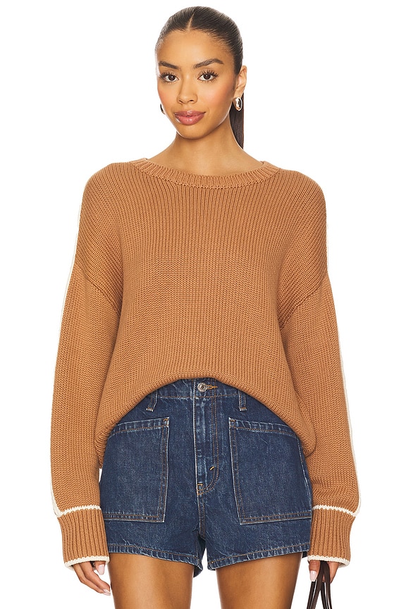 view 2 of 5 Miro Pullover in Caramel Combo