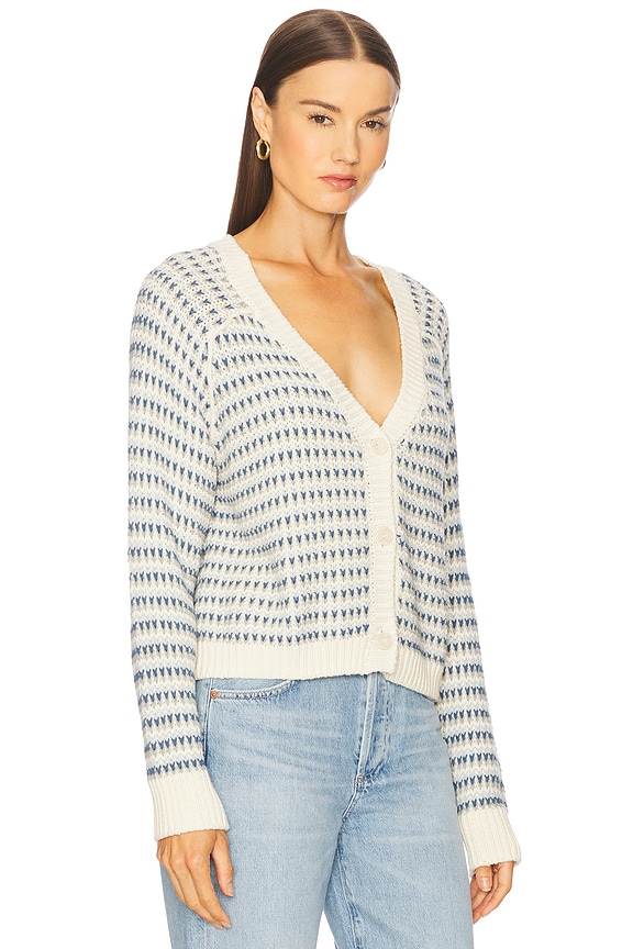 view 2 of 4 Dopper Cardigan in Ivory Combo