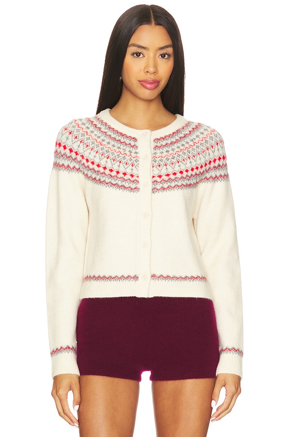 view 2 of 5 Wilder Cardigan in Ivory Combo