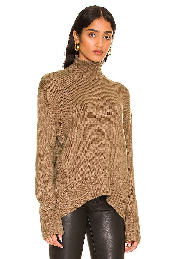 view 2 of 4 COL ROULÉ SOLA in Mink