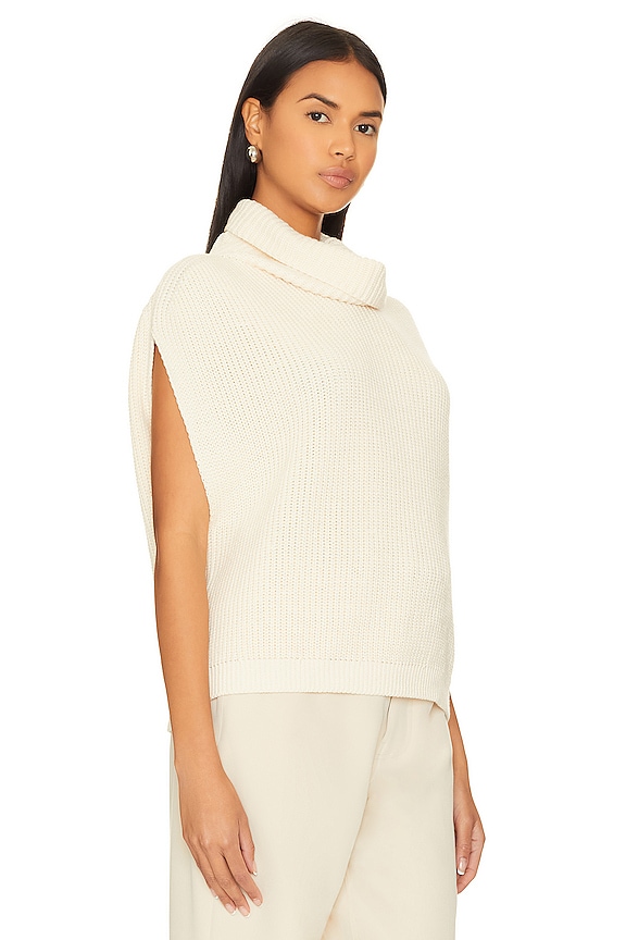 view 2 of 4 Madison Sleeveless Pullover in Chalk