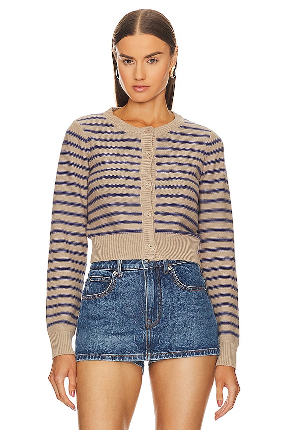 view 2 of 5 CHAQUETA ACAMPANADA AUBREY in Oat Combo