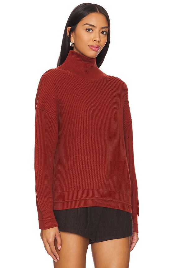 view 2 of 4 Prema Pullover in Rust
