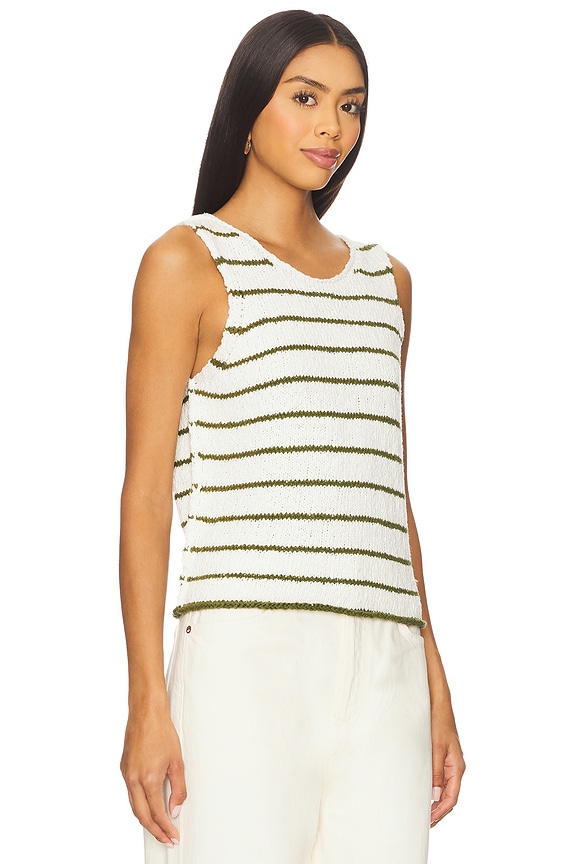 view 2 of 4 DÉBARDEUR LUCKY in Thyme Combo