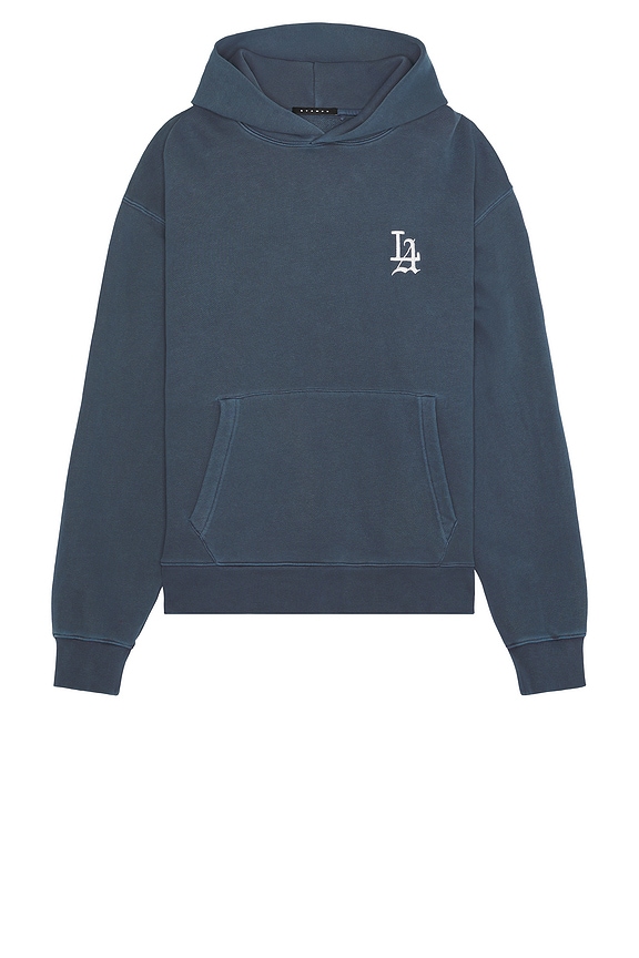 view 1 of 4 LA Vintage Washed Hoodie in Ocean Blue