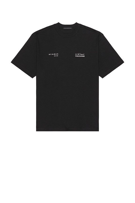 view 2 of 4 Tattoo Relaxed Tee in Black