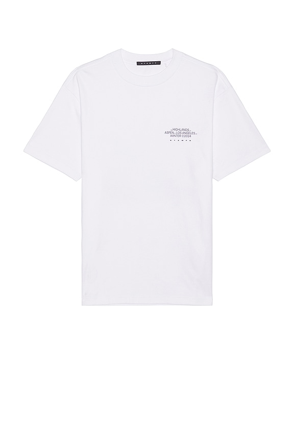 view 2 of 3 Mountain Peak Relaxed Tee in White