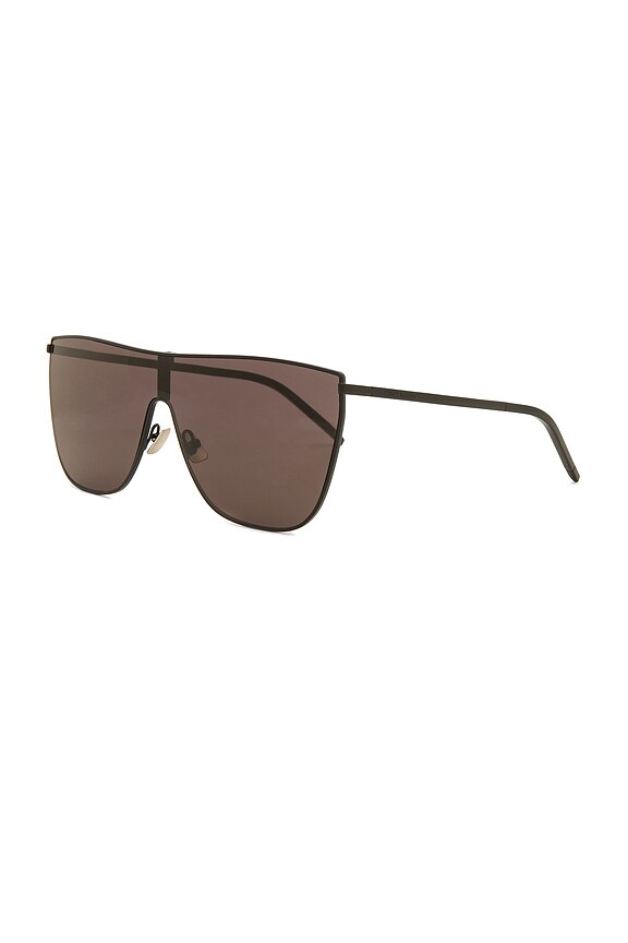 view 2 of 3 LUNETTES DE SOLEIL SL 1 MASK in Semi Matte Black & Smoke