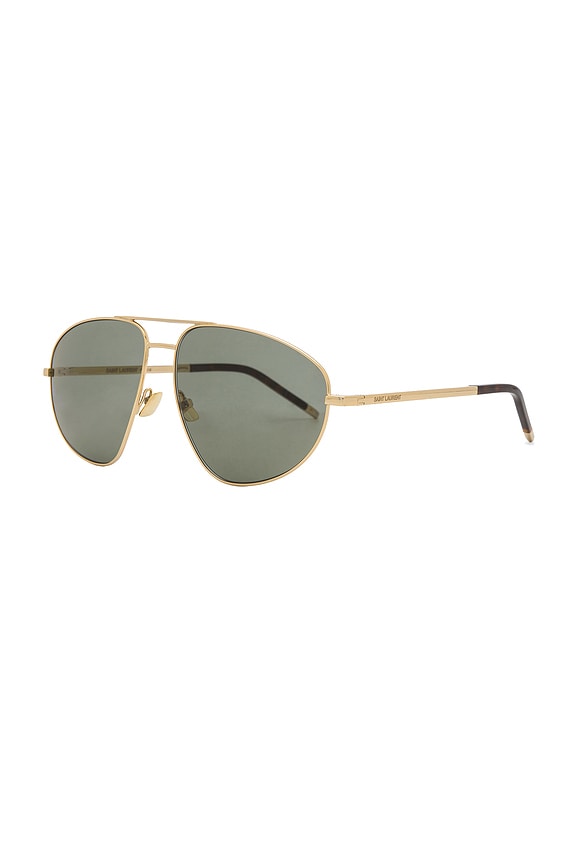 view 2 of 3 LUNETTES DE SOLEIL CLASSIC 21 in Gold & Green