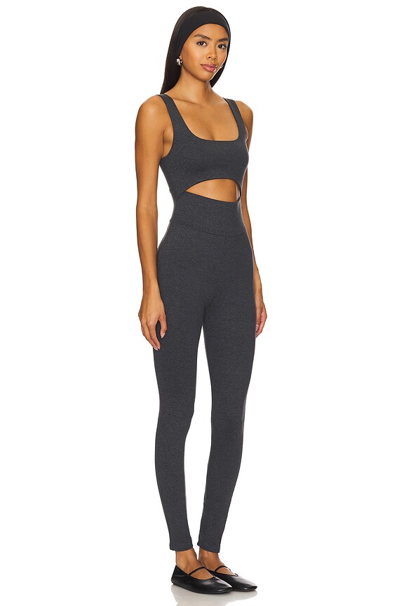 view 2 of 4 The Matisse Jumpsuit in Charcoal Heather Grey