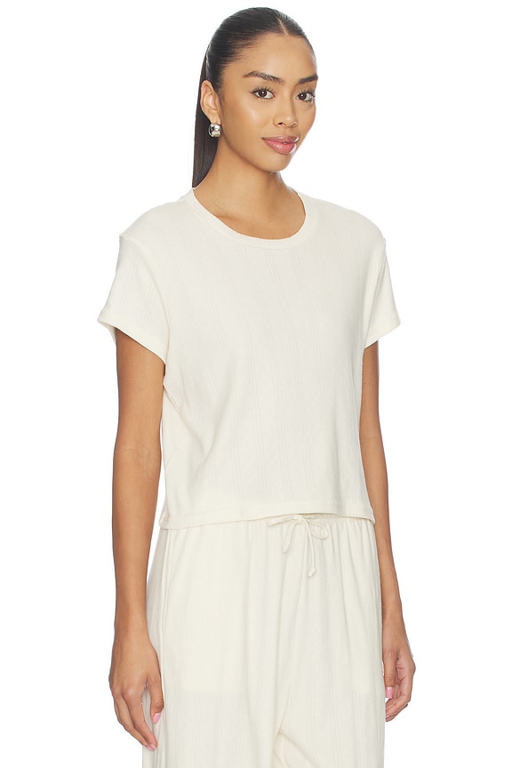 view 2 of 4 T-SHIRT THE AYLA in Pointelle