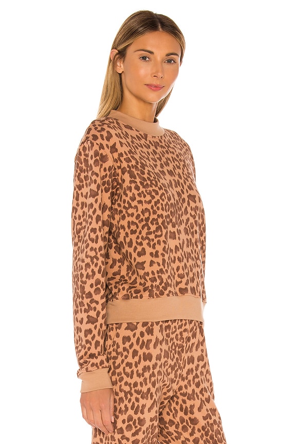 view 2 of 4 Georgie Sweatshirt in Tan Freckle