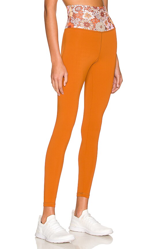 view 2 of 4 Legging gris Twiggy x Happily in Ginger Retro Blossom