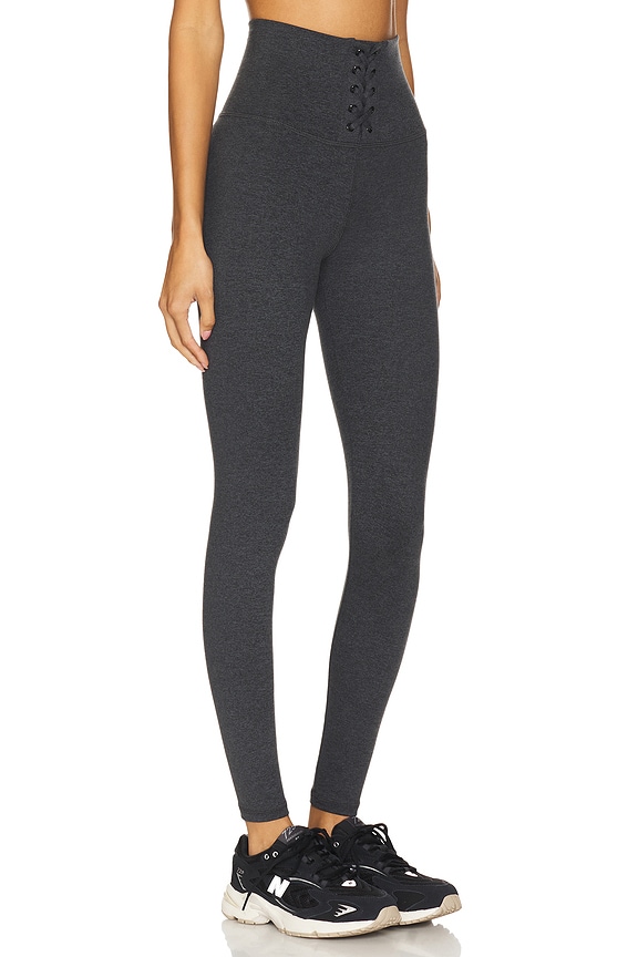 view 2 of 6 LEGGING NO TORNOZELO THE KENNEDY in Charcoal Heather Grey