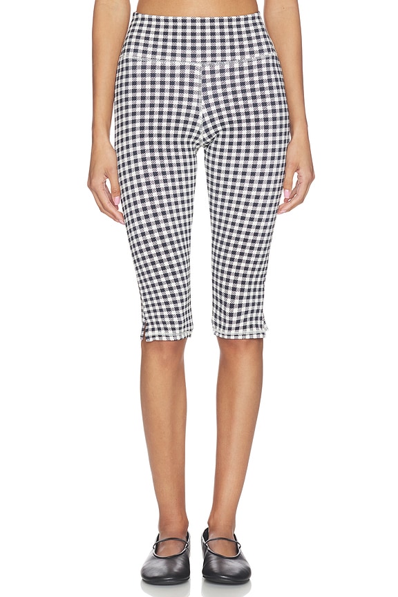 view 1 of 6 The Wren Capri Legging in Gingham