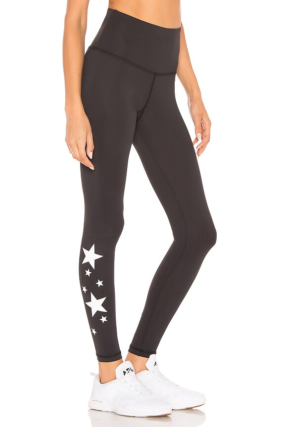 view 2 of 4 Constellation Legging in Black & White Stars