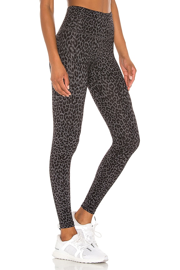 view 2 of 4 Teagan Ankle Legging in Grey Leopard