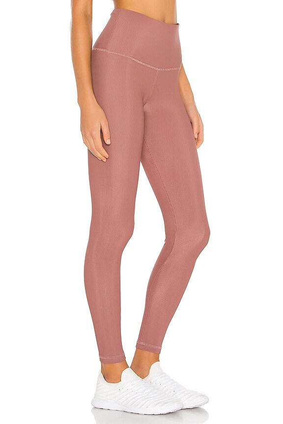 view 2 of 5 LEGGINGS KENDALL in Rose Rib