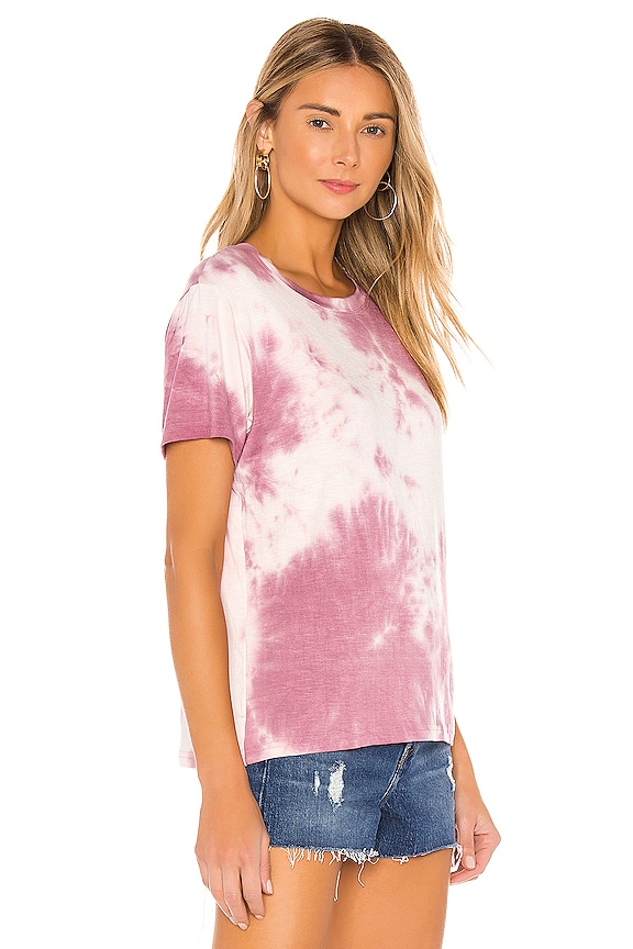 view 2 of 4 Georgia Tee in Mauve Tie Dye