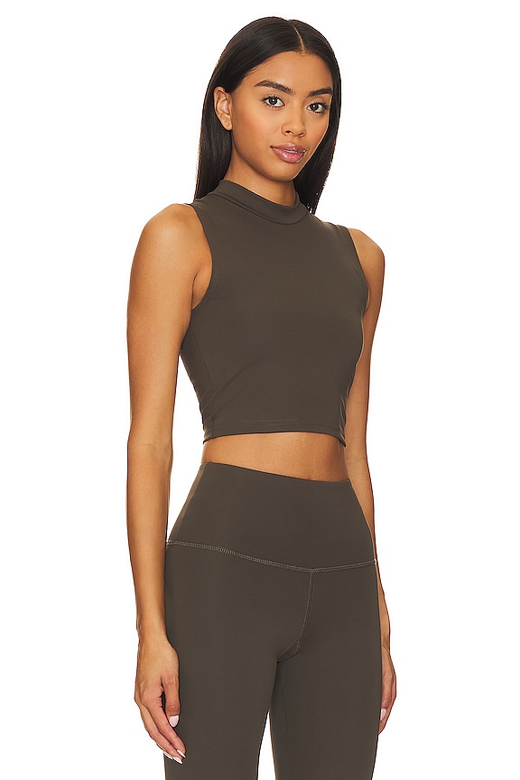 view 2 of 4 The Frankie Crop Top in Titanium