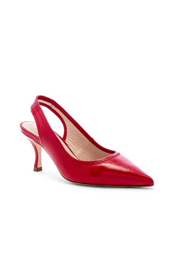 view 2 of 5 Odette Heel in Follow Me Red