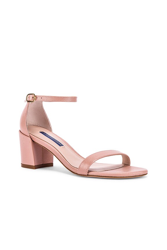 view 2 of 5 Simple Sandal in Buff Blush