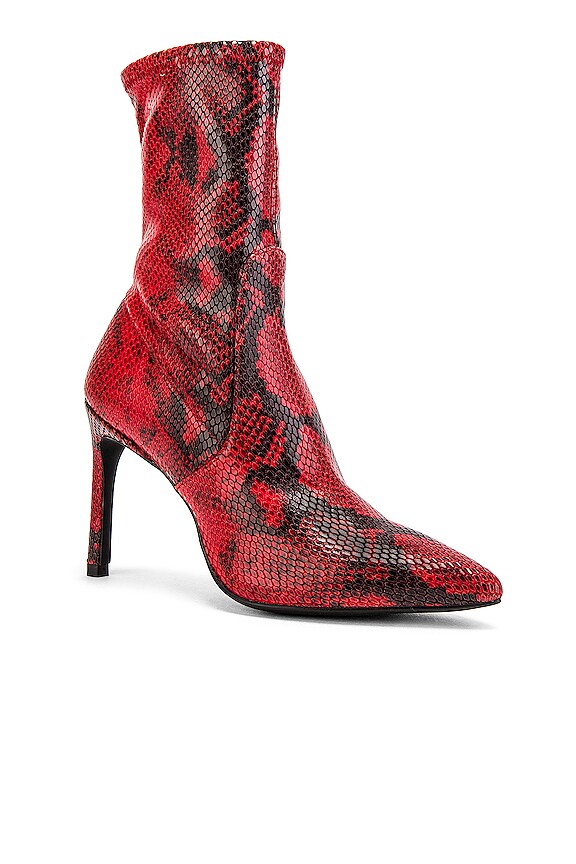 view 2 of 5 WREN 부티 in Follow Me Red