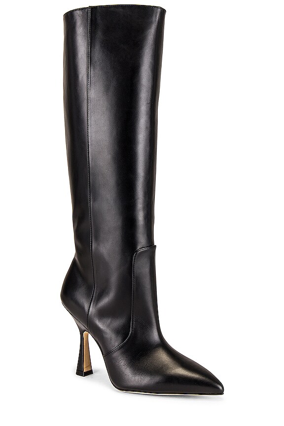 view 2 of 5 PARTON トールブーツ in Black