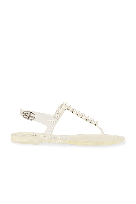 Stuart Weitzman Goldie Jelly Sandal in Clear | REVOLVE