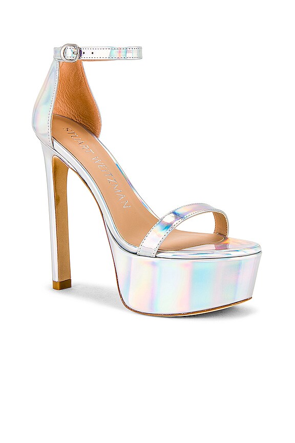 view 2 of 5 TACÓN NUDIST HOLLYWOOD in Silver