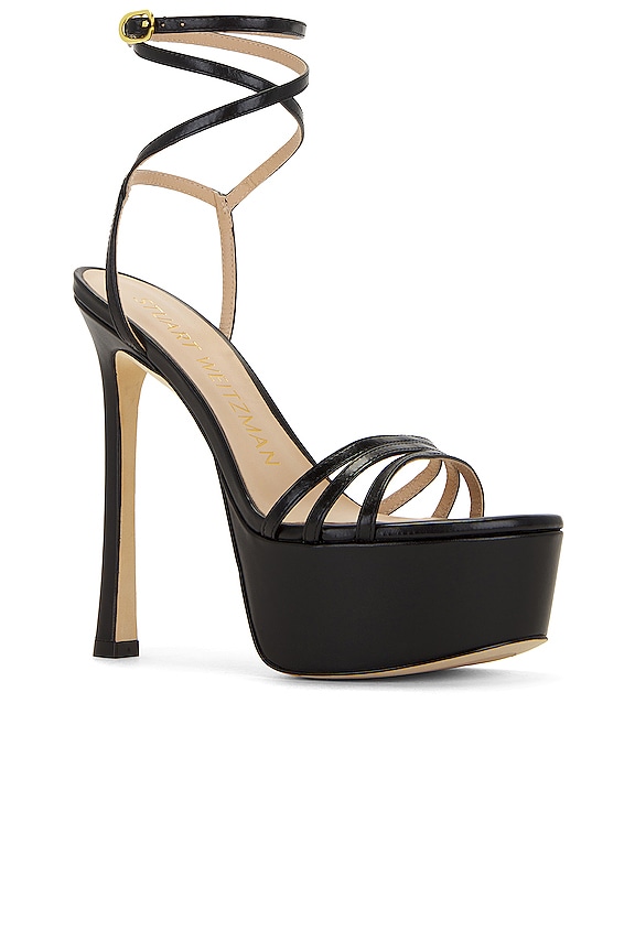 view 2 of 5 Soiree 145 Platform Sandal in Black