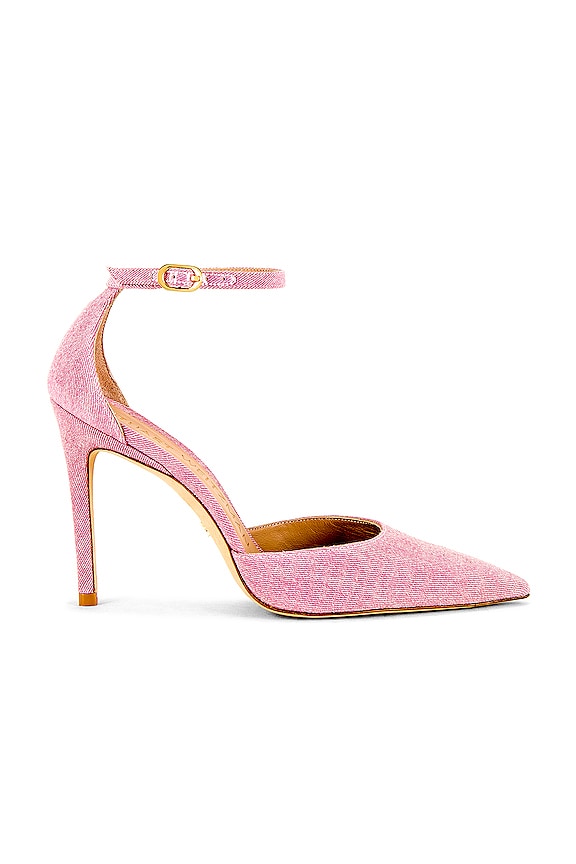 view 1 of 5 Stuart 100 Strap Pump in India Pink