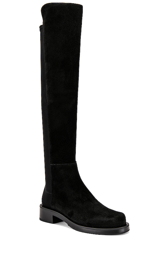 view 2 of 5 5050 Bold Boot in Black Suede