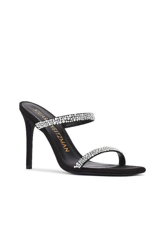 view 2 of 5 NU-PIED ALEENA ROYALE 100 SLIDE in Black & Clear