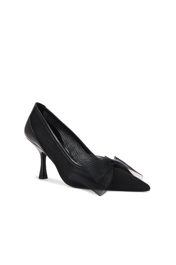 view 2 of 5 Blushing Bow 75 Pump in Black