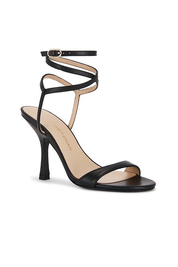 view 2 of 5 Nudist Wrap 100 Sandal in Black