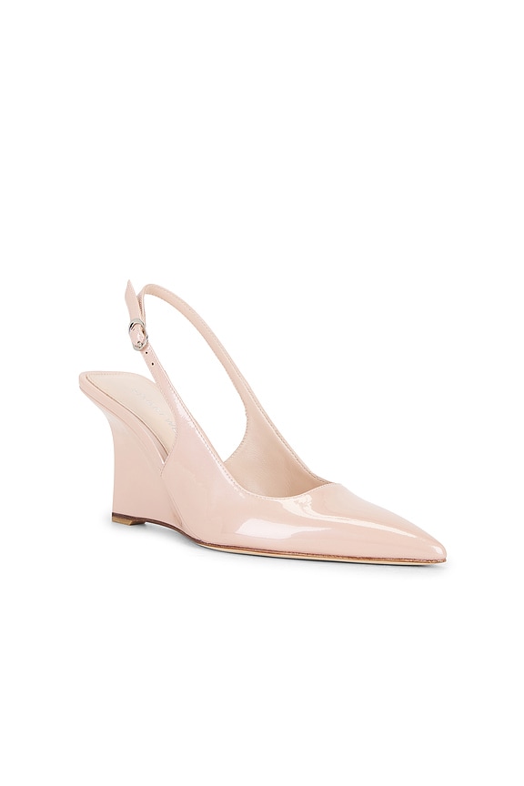 view 2 of 5 ESCARPIN VINNIE SLING WEDGE 85 in Blushful