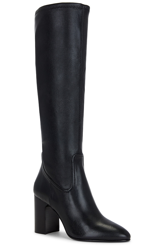 view 2 of 5 Mulberry Stretch Boot in Black Leather